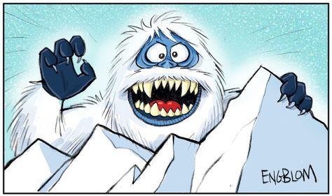 The Abominable Snow Monster (a.k.a. The Bumble) by https://www.deviantart.com/mengblom on @DeviantArt Abominable Snowman Rudolph, Bumble Rudolph, Bumble The Abominable Snowman, Rudolph Coloring Pages, Christmas Hallway, Rudolph Red Nosed Reindeer, Snow Monster, Christmas Window Painting, Christmas Rocks