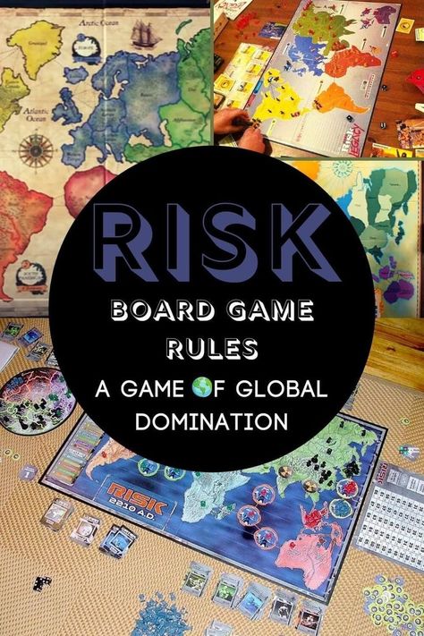 Risk board game rules are all about willing to take the risk with bold and cunning moves when it’s time to take over the world. Learn the rules here with this easy gameguide. #gameguide #howtoplay #riskboardgame #boardgame #gamerules #instructions kids games | games for kids | fun games for kids | games | family games | party games | indoor games for kids | game | youth group games indoor | fun youth group games | outdoor youth group games | youth group games for teens | easy youth group games Group Games For Teens, Party Games Indoor, Indoor Games For Teenagers, Games To Play Inside, Youth Group Games Indoor, Indoor Games For Toddlers, Fun Youth Group Games, Risk Board Game, Risk Games