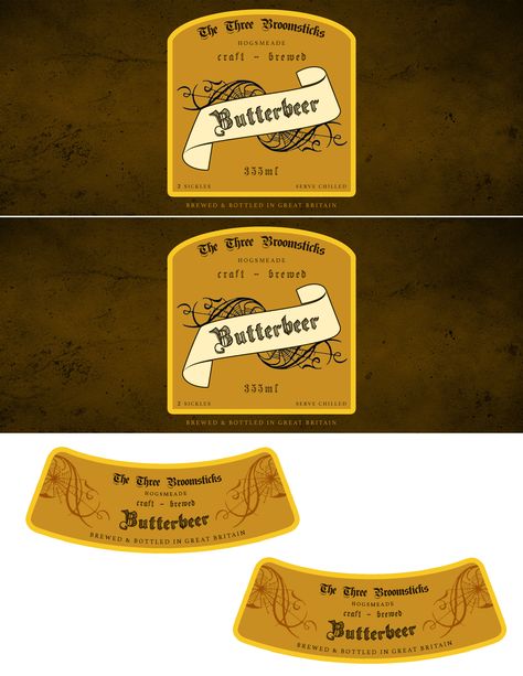 Free Butterbeer Recipe & Printables for Oktoberfest Homemade Butter Beer, Honey Dukes, Harry Potter Butter Beer, Butterbeer Recipe, Butter Beer, Harry Potter Christmas Tree, Harry Potter Printables, Drink Recipe Book, Harry Potter Theme Party