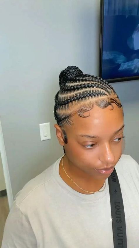 Feedin Braids Ponytail, Braided Hairstyles With Natural Hair, Braided Short Hairstyles, Braided Hairstyles With Curls, Braided Hairstyles Blonde, Braided Hairstyles Curly, Braided Hairstyles African, African Braided Hairstyles, Feedin Ponytail