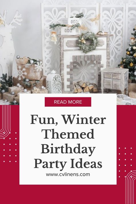 Winter is a great way to celebrate a birthday. Let fun winter themed birthday party ideas help you make your child's birthday a fun event. birthday decor event decor event decorating ideas party aesthetic party decorations party ideas party decor Winter Themed Birthday Party, Event Decorating Ideas, Winter Themed Birthday, Decorating Ideas Party, Christmas Baby Birthday, Themed Birthday Party Ideas, Aesthetic Party, Event Decorating, Toddler Birthday Party