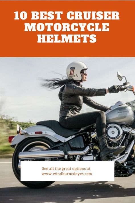 Searching for the best motorcycle helmet for your cruiser motorcycle? Look no further than the helmets on this list. They're the best options out there.  . . . #motorcycle #motorcycles #cruiser #cuisergear #cruiserhelmets #motorcyclehelmets #bikerhelmets #helmets #helmet #bikergear #gear #motorcyclegear #motorcyclehelmet Cruisers Motorcycle, Motorcycle Helmets For Women, Motorcycles Cruiser, Best Motorcycle Helmet, Cruiser Motorcycle Helmet, Harley Helmets, Helmets Motorcycle, Harley Davidson Helmets, Womens Motorcycle Helmets