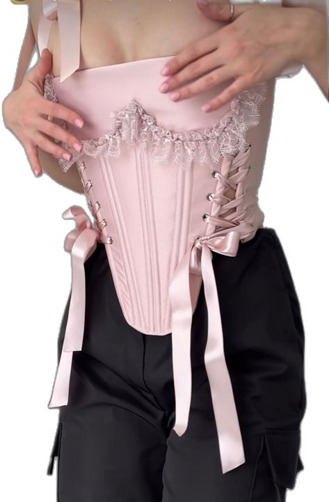 Corset Fashion Outfits, Corset Outfit, Corset Fashion, Corsets And Bustiers, Rock Punk, Creation Couture, Bustiers, Corsets, Fancy Dresses