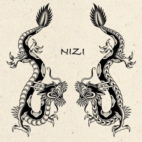 Traditional Dragon Back Tattoo, Japanese Old School Tattoo, Chinese Traditional Tattoo, Traditional Tattoo Dragon, Black Dragon Tattoo, Tato Tradisional, Dragons Tattoo, Japanese Dragon Tattoo, Japanese Dragon Tattoos