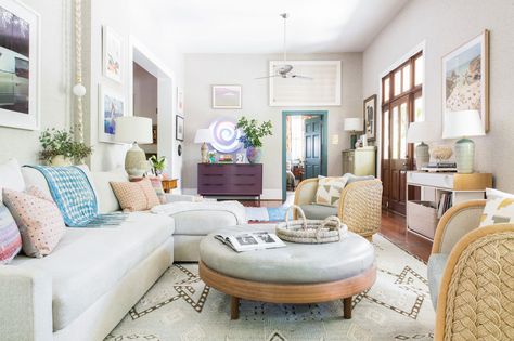 Charleston Style Home Interior, Charleston Style Home, Cortney Bishop, Charleston Style, Charleston Homes, Small Living Room Decor, Eclectic Living Room, Furniture Layout, The Grove