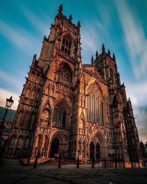 New York Aesthetic Girl, York Uk, York Minster, Gothic Cathedrals, Cathedral Architecture, Sacred Architecture, Architecture Design Drawing, European Architecture, New York Aesthetic