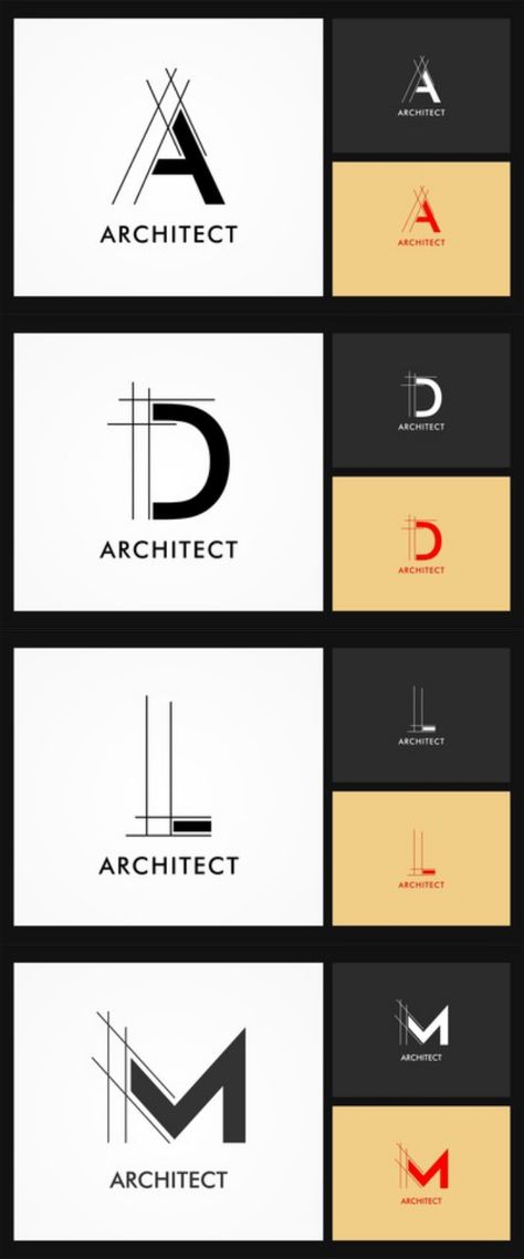 architect logo brand identity to inspire you. Find more inspiration via the link Branding And Logo Design, Architectural Logo Design Ideas, Architecture Logo Design Ideas Graphics, Construction Logo Design Graphics, Happy Birthday Architect, Architect Outfit Women, Architect Logo Design Ideas, Architecture Company Logo, Architecture Logo Design Ideas