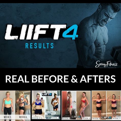 Joel Freeman's new workout promises max results, but does it really work? See real LIIFT4 results with real before and after photos after just one round! Liift4 Results, T25 Before And After, P90x3 Before And After, Joel Freeman, Weight Exercises, Routine Ideas, Feeling Fatigued, Build Muscle Mass, Healthy And Fit