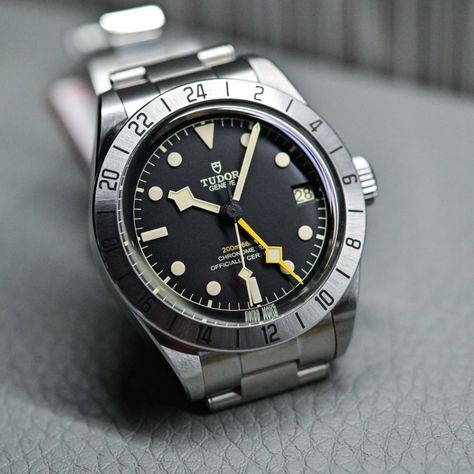 Gmt Watches For Men, Tudor Black Bay Pro, Tudor Gmt, Black Bay Pro, Tudor Black Bay Gmt, Bay Watch, Adventure Watches, Gmt Watch, Tudor Watches