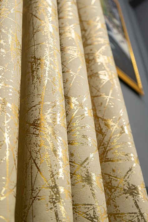 Transform your home with the opulent touch of our Cream & Gold Velvet Curtains. Perfect for any room, these luxury velvet curtains are available in 13 stunning color options and feature both grommet and pleated styles. Crafted from high-quality velvet, these curtains add a sense of sophistication and elegance to your living room, bedroom, or any space in your home. Features: Material: Premium velvet fabric for a luxurious feel Color Options: 13 elegant colors including cream and gold Design: Gro Extra Long Curtains, Damask Curtains, Gold Curtains, Custom Made Curtains, Long Curtains, Curtains Living, Printed Curtains, Gold Velvet, Velvet Curtains