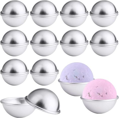 Amazon.com: 10 Set 20PCS Bath Bomb Mold Kit, Soap Mold & Aluminum MetalBath Bombs Press for DIY Making Supplies : Beauty & Personal Care Natural Dried Flowers, Soap Making Molds, Bath Bomb Recipes, Bath Bomb Molds, Flower Bath, Candle Making Supplies, Mold Kit, Handmade Bath Products, Diy Making