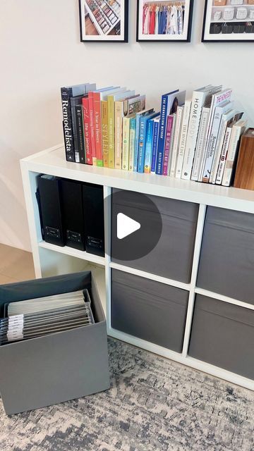 Hidden Filing Cabinet, Cube File Storage, How To Store Files Without A Filing Cabinet, File Storage Ideas, Home Filing System, Filing Cabinet Organization, Diy File Cabinet, Home Office Filing Cabinet, Teaching Organization