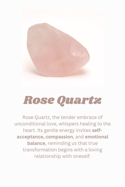 polished rose quartz crystal Rose Cortez Crystal, Wallpaper Crystal, Witchy Ideas, Crystal Grimoire, Rose Quartz Benefits, Crystal Benefits, Crystal Girl, Crystal Healing Chart, Hair Salon Decor