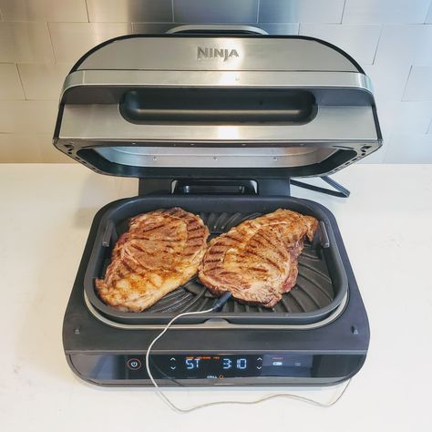 NINJA FOODI SMART XL GRILL - Ninja Grill, Ninja Cooking System Recipes, Recipes Using Bananas, Meat Lover, Ninja Recipes, Inanimate Objects, Grill Recipes, Baked Chicken Breast, Grilled Chicken Recipes