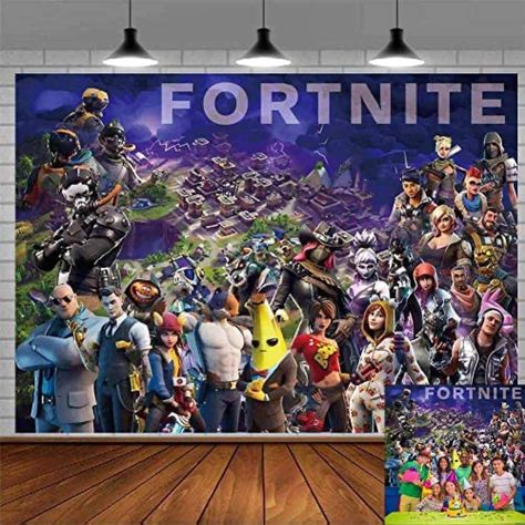 Fortnite Room Decor Ideas, Fortnite Room Ideas For Boys, Fortnite Bedroom Ideas For Boys, Kids Gaming Room Ideas Boys, Boys Bedroom Ideas Gamer, Fortnite Bedroom Ideas, Fortnite Room, Fortnite Bedroom, Banner Gamer