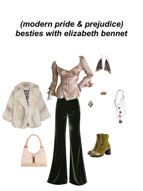 Modern Elizabeth Bennet Aesthetic, Pride And Prejudice Outfits Modern, Modern Elizabeth Bennet, Pride And Prejudice Outfits, Elizabeth Bennet Aesthetic, Pride Prejudice, Elizabeth Bennet, Pride And Prejudice, Polyvore