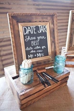 Have each guest write a date night idea on a popsicle stick for your “date night jar.” California Ranch Wedding, Tongue Depressors, Date Night Jar, Rustic Wedding Decorations, Diy Bridal, Future Wedding Plans, Cute Wedding Ideas, Wedding Games, Kuta