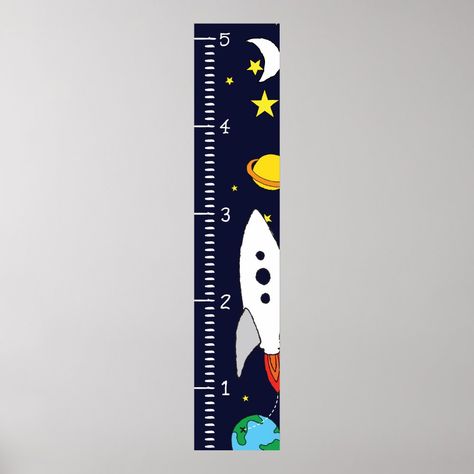 Track your little astronaut's growth with this adorable space-themed chart! #BabyGrowth #SpaceDecor #KidsRoom #Nursery #GrowthChart #Toddler #Astronaut #BabyMilestones #HomeDecor #Parenting Growth Spurt Chart, Growth Charts Diy, Boys Growth Chart, Height Ruler, Growth Charts, Personalized Growth Chart, Growth Chart Ruler, Space Boy, Shop Space