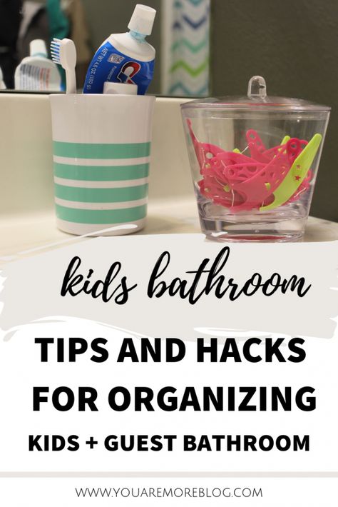 Kids Bathroom Shelves, Kid’s Bathroom Ideas, Kids Bathroom Storage Ideas, Toddler Bathroom Organization, Kid Bathroom Organization, Kids Bathroom Remodel Ideas, Kids Bathroom Towel Hook Ideas, Boys Bathroom Ideas Kid Decor, Kid Friendly Bathroom Ideas