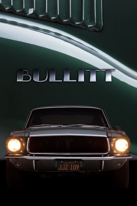 "1968 Bullitt Mustang GT 390 Fastback from \"Bullitt\" Movie. High Quality, Spot Laminated, 12\" x 18\" Print. Original Photographic Piece of Art." 1968 Bullitt Mustang, Bullitt Movie, Motor Girl, Bullitt Mustang, Ford Mustang Eleanor, Ford Mustang Bullitt, Black Mustang, Mustang Bullitt, Mustang Car