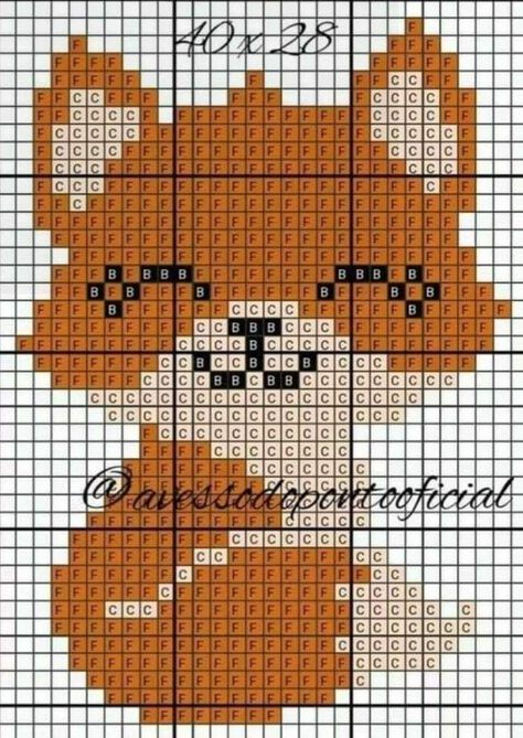 100 Crochet Stitches, Autumn Cross Stitch Patterns, Tiny Cross Stitch, Quilt Square Patterns, Pixel Pattern, Cross Stitch Alphabet, Pixel Art Pattern, Cross Stitch Animals, Tapestry Crochet