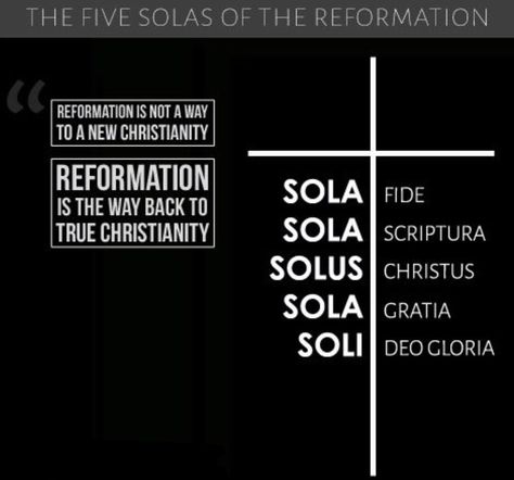 The 5 solas 5 Solas Tattoo, Solas Tattoo, The 5 Solas, Tatoo Dog, Reformation Day, 5 Solas, Reformed Theology, The Way Back, Cricut Creations