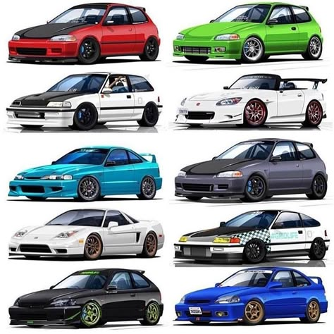 Honda Hatchback, Soichiro Honda, Civic Eg, Jdm Honda, Japanese Sports Cars, Acura Cars, Honda Civic Coupe, Honda Crx, Civic Coupe