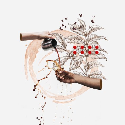 • Morning Coffee • #mavantri #marcovannini #collage #digitalcollage #collageartist #digitalartist Coffee Inspired Art, Coffee Collage Art, Coffee Illustration Artworks, Coffee Art Illustration, Coffee Illustration Art, Cafe Collage, Coffee Collage, Coffee Designs Art, Coffee Artwork