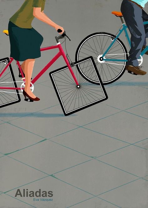 Gender Equality Art, Women's Rights Art, Feminism Art, Gender Inequality, Social Art, I Want To Ride My Bicycle, Conceptual Illustration, Expressionist Art, Gender Equality