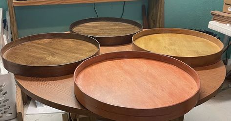 Lipped Edge Wood Lazy Susan for Pantry, Cabinet, Food Storage, Sizes 18, 20, 22, 24, 26, 28, 30, 32, 34, 36, 38, 40, 44, 48 - Etsy Cabinet Food Storage, Wood Lazy Susan, Pantry Cabinet, Lazy Susan, Storage Items, Food Storage, Pantry, Wood