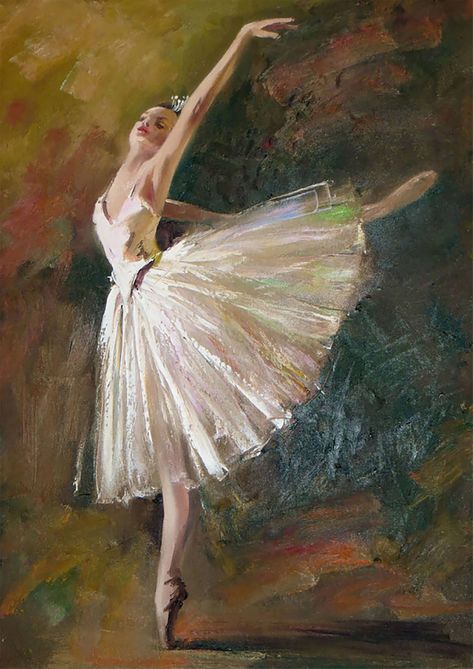 Ballerina Art Paintings, Pencil Artists, Dancer Art, Ballet Painting, Ballerina Painting, Dancer Painting, Ballerina Art, Dancers Art, Dance Paintings