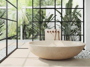 Eco Bathroom, Bathtub Design, Polished Concrete, Free Standing Bath, Soaking Tub, Free Standing Bath Tub, Free Standing Tub, Bifold Doors, Beautiful Bathrooms