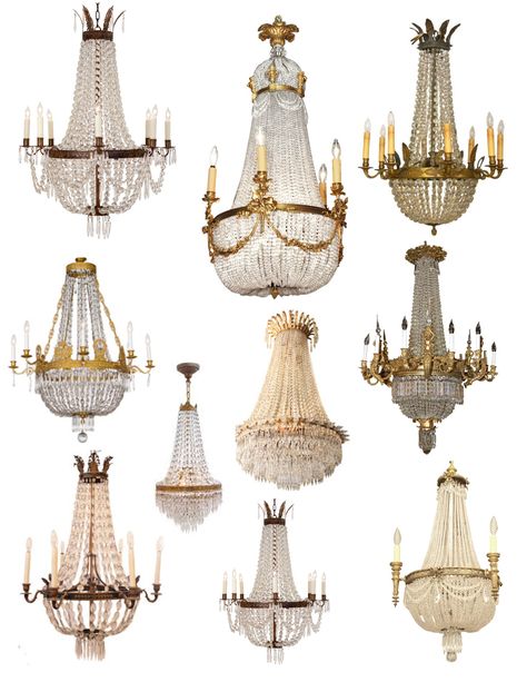 Crowned” Magnificence: The French Empire Crystal Chandelier ...