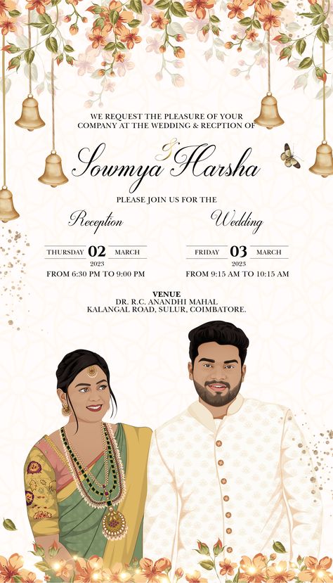 E Vites Wedding Invitations, Engagement Invitation Cards Indian, Marriage Invitation Quotes, Marriage Invitation Card Design, Caricature Invitation, Engagement Invitation Card Design, Creative Wedding Invitations Design, Quotes For Wedding, Wedding Card Quotes