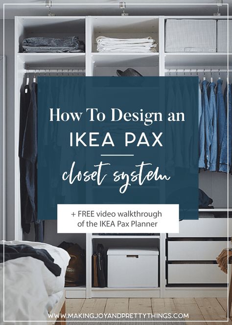 Pax Closet System, Closet Planner, Ikea Pax System, Pax Planner, Diy Closet Shelves, Creating A Capsule Wardrobe, Ikea Pax Closet, Pax Closet, Closet Makeover Diy