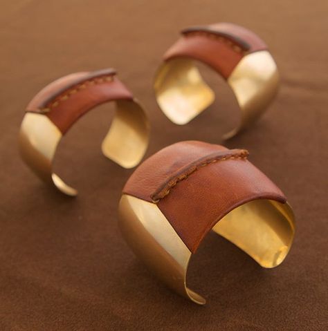 Available at M: handmade brass & leather cuffs -- 3 widths and 4 colors to choose from!  . . #jacksonhole #wyoming #wilsonwy #bracelet #cuff #brass #leather #handmade #jewelry  #style #design #handmadejewelry #instajewelry #rustic #handcrafted Copper And Leather Jewelry, Leather Cuff Diy, Afro Asian, Leather Cuff Bracelet Diy, Leather Bracelet Diy, Leder Diy, Cuff Bracelets Diy, Hand Forged Jewelry, Motorcycle Wedding