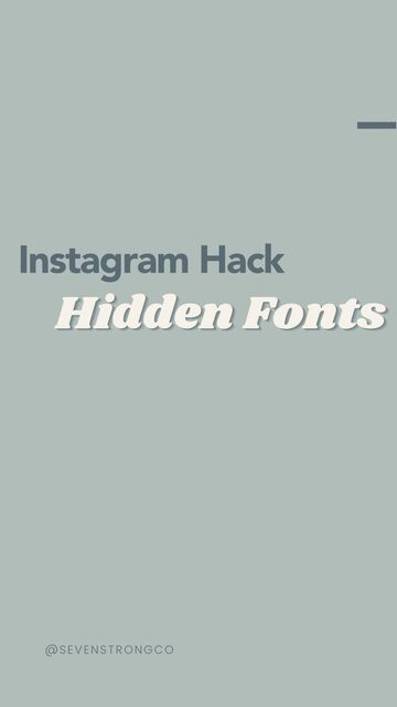 Holly Hillyer | Instagram Growth & Sales on Instagram: "Make the IG algorithm LOVE you ❤️⁣ ⁣ Hidden fonts are super fun and they can help grab your ideal clients attention but make sure they drive them to your value packed caption 🙌⁣ ⁣ 1. Hook people with a juicy first line in caption⁣ 2. Keep them there with actual value⁣ 3. Use trending sounds, text tricks and fonts to keep them watching ⁣ 4. Teach something or do a tutorial so your ideal client watches more than once which increases their overall watch time and the algorithm loves ⁣ ⁣ Then ask for engagement like this:⁣ ❤️ Follow for more IG growth tips⁣ ✨ Save this for later⁣ 🎯 Comment below 100HOOKS to have my top hooks sent to you to start increasing your reach today 🙌" Hidden Instagram Fonts, Holly Hillyer, Instagram Font, Your Value, Growth Tips, Ideal Client, Your Values, Instagram Growth, New Instagram