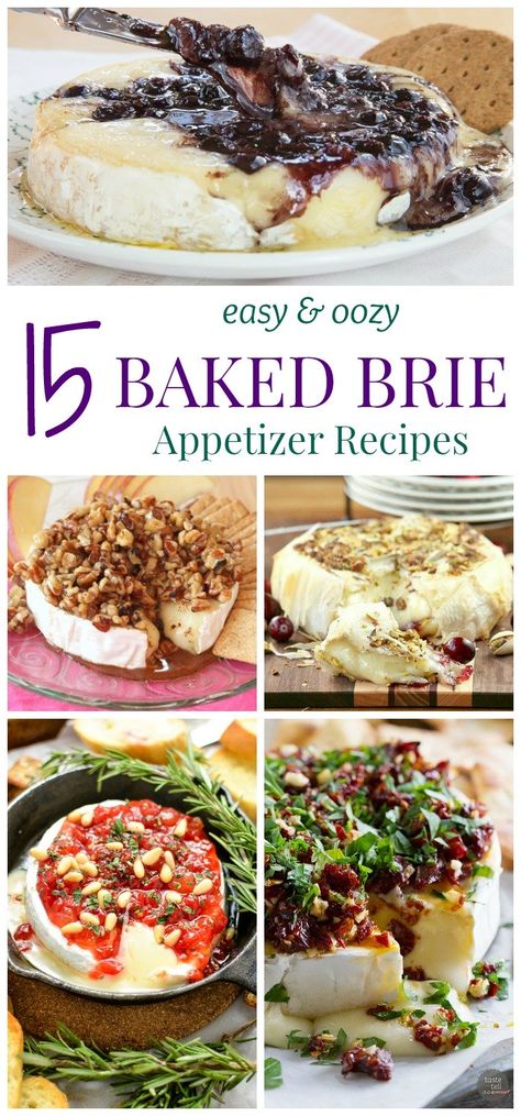 Brie Appetizer Recipes, Best Baked Brie, Brie Recipes Appetizers, Baked Brie Appetizer, Baked Brie Recipes, Brie Appetizer, Brie Recipes, Baked Brie, Läcker Mat