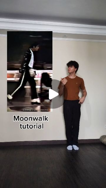 Antônio Rotta 👑 on Instagram: "Moonwalk Tutorial 🔥👑 #michaeljackson #kingofpop #dance #music #tutorial #explorepage" How To Do The Moonwalk, Moonwalk Tutorial, Moonwalk Dance, Gymnastics Ideas, King Of Pops, Dance Moves, Dance Videos, Dance Music, Michael Jackson