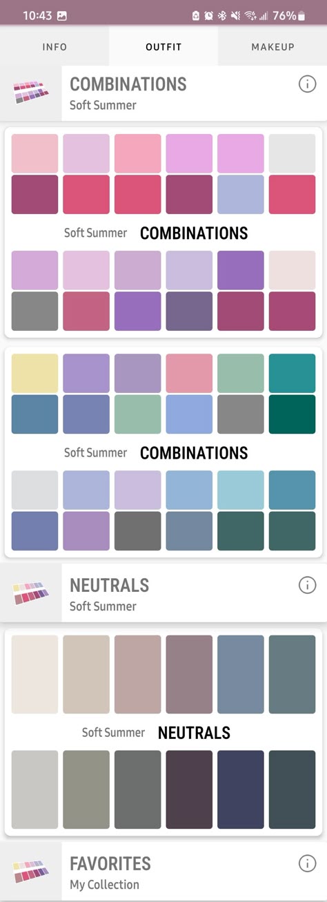 Soft Summer Combinations, Soft Summer Examples, Soft Summer Color Combinations, Toasted Soft Summer, Soft Summer Aesthetic, Summer Pallet, Outfit Color Combos, Soft Summer Fashion, Color Analysis Summer