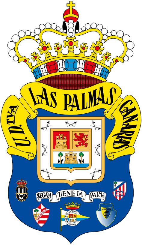 UD Las Palmas, La Liga, Las Palmas de Gran Canaria, Canary Islands Tattoo Fillers, Soccer Teams, Spanish Club, Team Badge, Soccer Logo, Football Teams, Soccer Club, Football Logo, Football Wallpaper