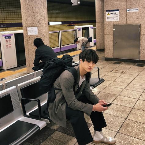 #ulzzang #ulzzangboy #boy #korean Boy Korean, Fashion Aesthetics, Ulzzang Boy, Korean Actors, Actors, Celebrities, On Instagram, Fictional Characters, Instagram