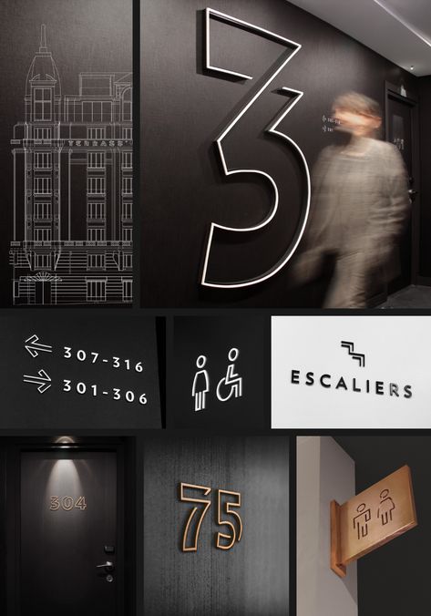 Hotel Signage, Wayfinding Signage Design, Office Signage, Wayfinding Signs, Sign System, Wayfinding Design, Wayfinding System, Interior Signs, Signage System