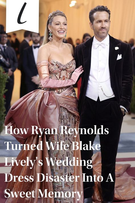 Blake Lively and Ryan Reynolds are one of those picture-perfect Hollywood couples that we can't get enough of. #celebrities #blakelively Ryan Reynolds Wedding, Ryan Reynolds Wife, Blake Lively Wedding Dress, Blake Lively Wedding, Couples Dress, Blake Lively And Ryan Reynolds, Famous Duos, Hollywood Couples, Couple Dress