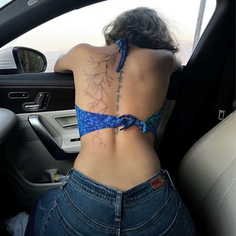 Multiple Back Tattoos Women Placement, Sick Back Tattoos, Hot Back Tattoos, Sick Tattoos For Women, Woman’s Back Tattoo, Unique Back Tattoos Women, Women’s Back Tattoos, Back Tats Women, Women Back Tattoo Ideas