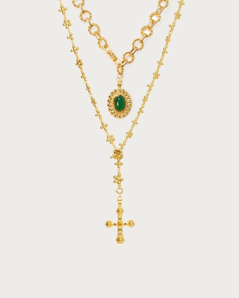 Green gold jewelry