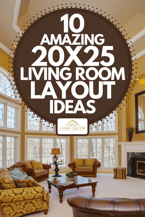 10 Amazing 20x25 Living Room Layout Ideas - Home Decor Bliss Large Rectangle Living Room Layout, 19x19 Living Room Layout, Large Room Furniture Layout, Large Family Room Addition, How To Decorate A Great Room, 20x30 Living Room Layout, Large Tv Room Furniture Layout, 20x25 Living Room Layout, Very Large Living Room Layout