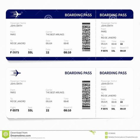 Plane Ticket Template Pdf Beautiful Airline Ticket Template Free Sample Customer Service – Hamiltonplastering Template Tiket, Ticket Template Free Printables, Plane Ticket Template, Boarding Pass Invitation Template, Fake Plane Ticket, Ticket Template Printable, Plane Vector, Ticket Template Free, Boarding Pass Invitation