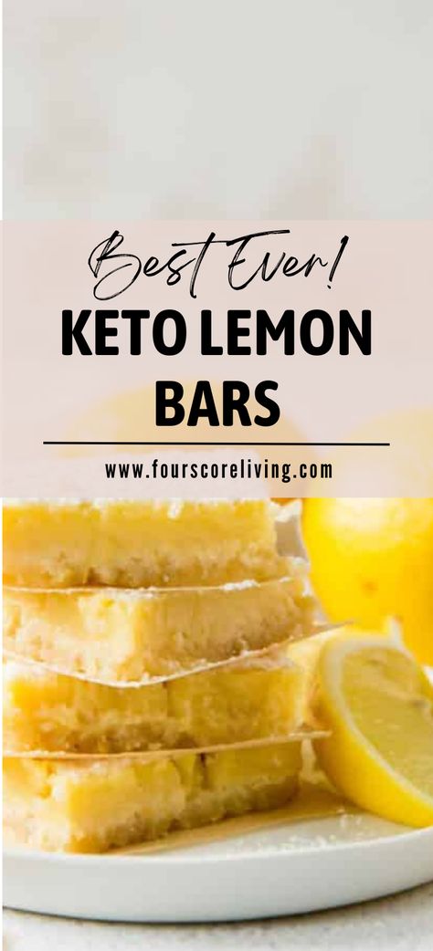 Keto Lemon Recipes Low Carb, Keto Lemon Bars Almond Flour, Keto Lemon Squares, Keto Lemon Pie With Pecan Crust, Keto Lemon Bread Recipes, Keto Lemon Desserts Easy, 3 Ingredient Keto Dessert, Keto Lemon Dessert Recipes, Keto Lemon Cheesecake Bars