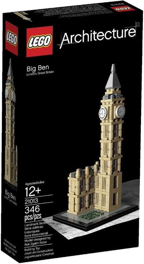 Big Ben Model, Lego Engineering, Architecture Series, Big Ben Clock, Architecture Set, Lego System, Lego People, Big Ben London, Architecture Landmark